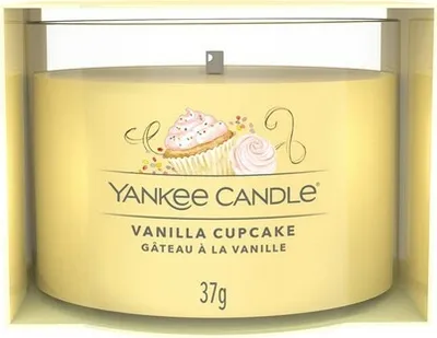 Obrázok produktu pre Yankee Candle VANILLA CUPCAKE - Ochutnávkové balenie v pohári