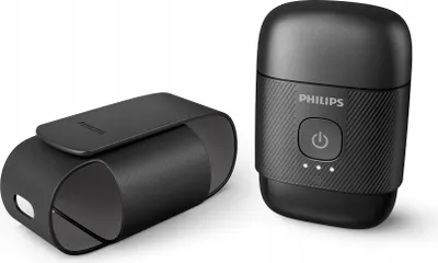 Obrázek produktu pro Philips 500 series S591/05, Rotační holicí strojek, Černá, SteelPrecision blades; Lift & Cut technology, Replace every 2 yrs with SH71, 2 rok/roky, Baterie