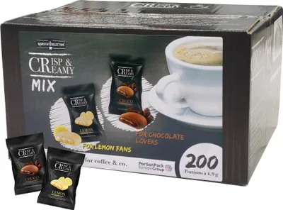 Produktbild von HELLMA Crisp & Creamy Kekse 200 St.