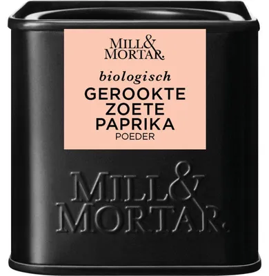 Produktbild von Mill & Mortar Gerookte Süße Paprika Pulver 50 g – Aromatisches Paprikapulver