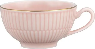 Produktbild von Seltmann Weiden Amina rosè/Goldrand Teeobertasse 0,22 l
