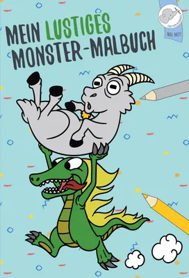 Produktbild von Mein lustiges Monster - Malbuch