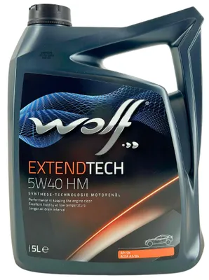 Produktbild von Wolf ExtendTech 5W-40 HM 5 Liter (1051958)