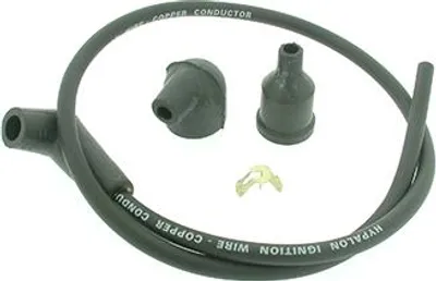 Image de Câble d'allumage pour bobine haute tension, adapté aux moteurs Kohler de 4 à 23 CV, compatible avec notre bobine 2605693 – Longueur : 64