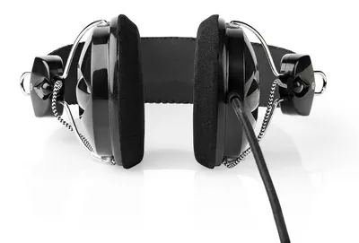 Produktbild von Nedis On-Ear-Kopfhörer mit Kabel - 3.5 mm - Kabellänge: 1.10 m - Schwarz