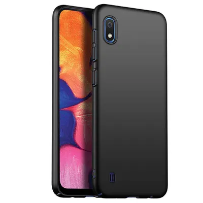 Obrázek produktu pro Galaxy A10 Pouzdro, Tenké Matné PC Proti Otiskům Prstů Ochranné Pouzdro pro Samsung Galaxy A10 černé