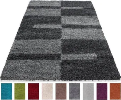 Produktbild von Shaggy Teppich GALA GREY 240 X 340cm Rechteck