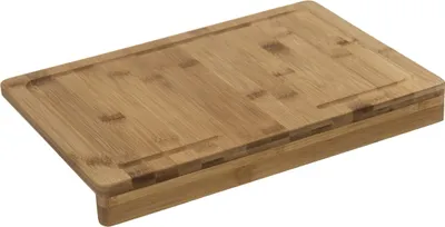 Immagine prodotto di 5five Simply Smart Schneidebrett mit Kantenauflage, Küchenbrett, Bambus, 35 x 24 cm, 151177