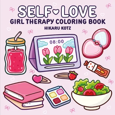 Produktbild von Self-Love: Girl Therapy Coloring Book