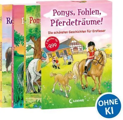 Produktbild von Leselöwen - Ponys, Fohlen, Pferdeträume!