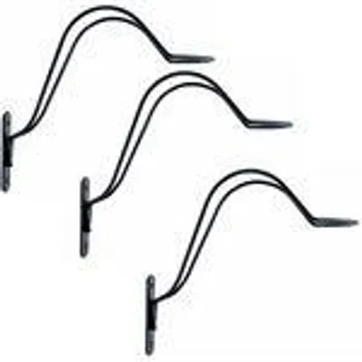Produktbild von AMKA Helmhalter 3er Set Helm-Ablage Fahrradhelm Motorradhelm Wandhalter 056408B