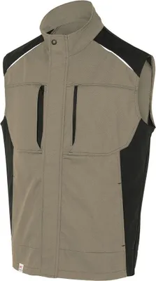 Produktbild von Kübler Activiq Weste sandbraun/schwarz Gr. XS