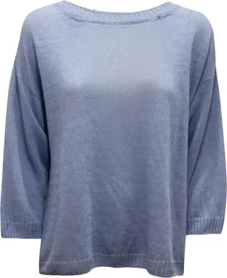 Productafbeelding van O9248 Trui met 3/4 mouwen, dames, Weekend Maxmara Selz Woman, linnen