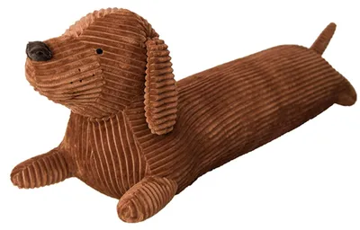 Plüsch-Tierkissen 110 cm, Dackel, weich, als Seitenkissen