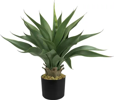 Immagine prodotto di Aloe Vera Pianta Artificiale Albero Artificiale Plastica 54 cm Decovego