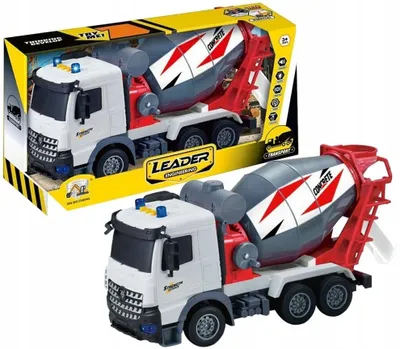 Obrázek produktu pro Nicola Toys: Betonová míchačka, stavební vozidlo se světly a zvukovými efekty