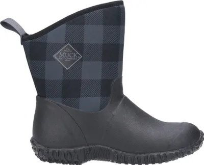 Produktbild von Muck Boots Damen Muckster II Gummistiefel mittelhoch FS6751 (41 EU) (Schwarz/Grau kariert)