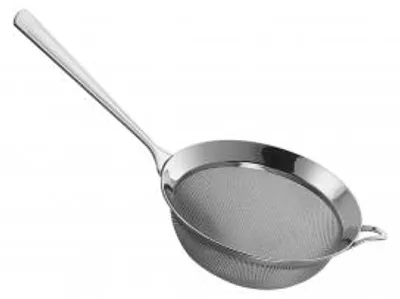 Produktbild von Edelstahl-Netzgrillfläche mit Griff, 12 cm
