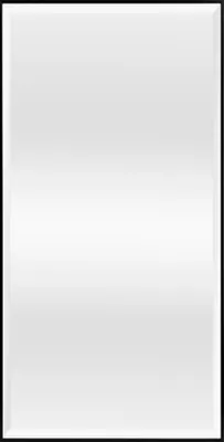Produktbild von Wandspiegel ’Novoli’ 50 x 100 cm Kunststoffrahmen Schwarz