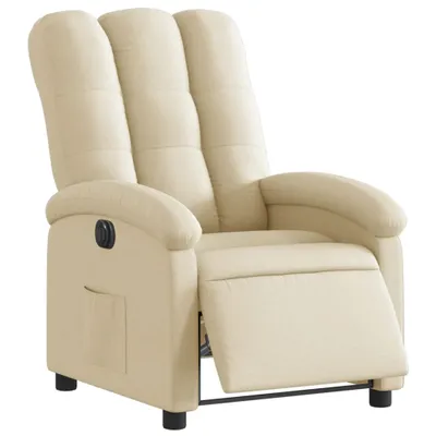 Produktbild von Relaxsessel Elektrisch Creme Stoff