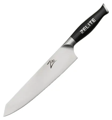 Image de Zelite Couteau Cuisine, Couteau Kiritsuke en Acier Inoxydable Allemand, Kit Couteau Cuisine Professionnelle de 22,8 cm, Couteau de Chef Aiguisé, Couteau de type japonais, Couteaux de Cuisine Ultra Tranchant
