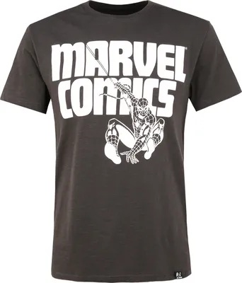 Produktbild von Recovered T-Shirt Spidey Black mit coolem Marvel-Print Black S