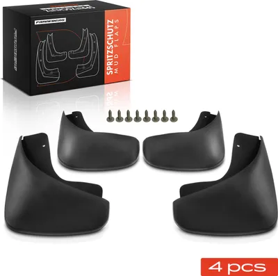 Produktbild von Frankberg 4x Spritzschutz Schmutzfänger Vorne und Hinten für Audi A4 8E2 B6 2002-2004