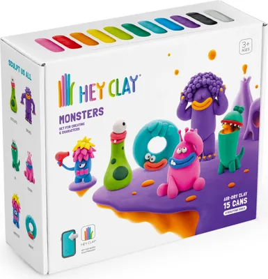 Produktbild von TMT HeyClay-Set, Monsters 15er-Pack HCL15018 07896
