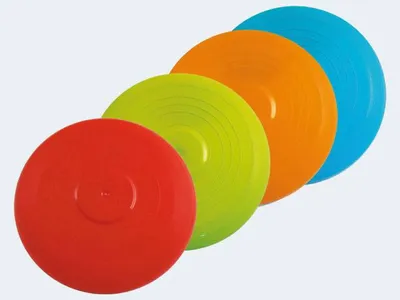 Produktbild von Wurfscheibe 22cm bunt sort