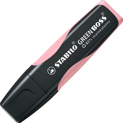 Produktbild von STABILO GREEN BOSS, 1 Stück(e), Pink, Meißel, Schwarz, Pink, Kunststoff, 2 mm