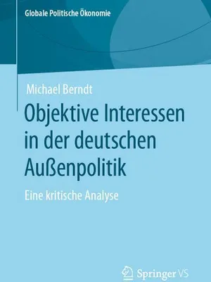 Zdjęcie produktu dla Objektive Interessen in der deutschen Außenpolitik