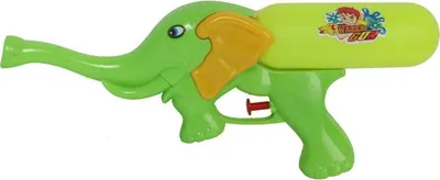 Zdjęcie produktu dla PISTOLET NA WODĘ 28 cm zielony SŁOŃ
