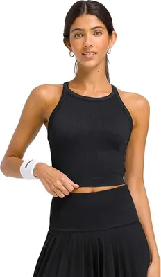 Produktbild von Wilson On The Daily ärmelloses T-shirt Schwarz M Frau Schwarz M