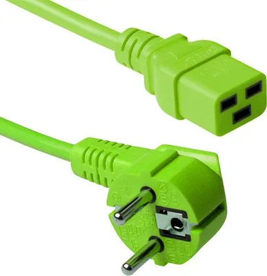 Obrázek produktu pro ACT AK5176, 1,2 m, CEE7/7, C19 rozdvojovač, 230 V, 16 A