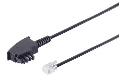 Produktbild von TAE F-Stecker/Western-Stecker 6/2 DEC TAE/NTBA 3m