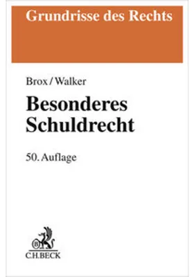 Obrázek produktu pro Besonderes Schuldrecht