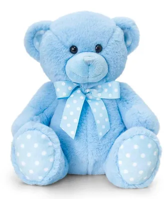 Produktbild von Plüschtier 25 cm, blau, Stofftier, für Babys