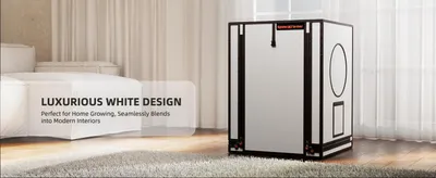 Produktbild von Growbox Zuchtzelt - SF-60x60x80 - 60×60×80 cm - Oxford Gewebe - Indoor Hydroponik - Kompakt - Für Stecklinge