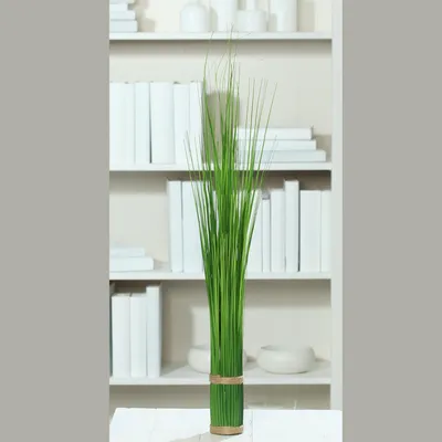 Produktbild von künstliches Stehgras Bündel, Deko Gräser H. 60cm D. 7cm grün DPI
