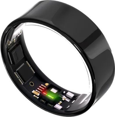Image de Ultrahuman Ring AIR - Traceur de sommeil et de forme physique, anneau intelligent pour hommes et femmes, pas de frais d'application pour les fonctions standard, jusqu'à 6 jours d'autonomie de la batterie (Taille 7 )