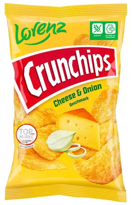 Produktbild von Lorenz Bahlsen Snack-World Cheese & Onion Flavour Chips