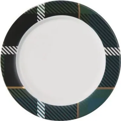 Zdjęcie produktu dla ASA Selection Teller Tartan, Petrol 21 cm