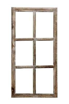 Zdjęcie produktu dla Dekoracyjne okno brązowe 43x2x85