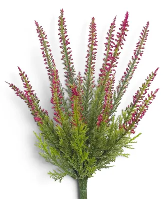 Produktbild von Künstliche Erika 28cm | Kunstpflanze Heidekraut Erikabusch Burgund
