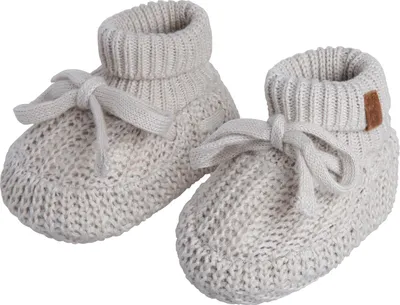 Produktbild von Baby's Only Booties Soul - Warm Linen - 0-3 Monate - 100% Baumwolle