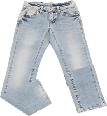 Image de 6704U jeans bimba ARMANI JUNIOR azzurro denim pantalon kid