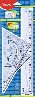 Produktbild von Maped Geometric Geometrisches Lineal-Set Messwerkzeuge