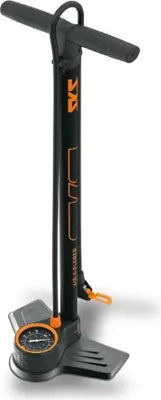 Produktbild von Sks Air-x-plorer 10.0 Manom Standpumpe Silber Silber One Size
