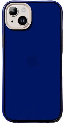 Immagine prodotto di Nudient Form Cover antiurto per iPhone 14 Plus - Plastica rigida Blu