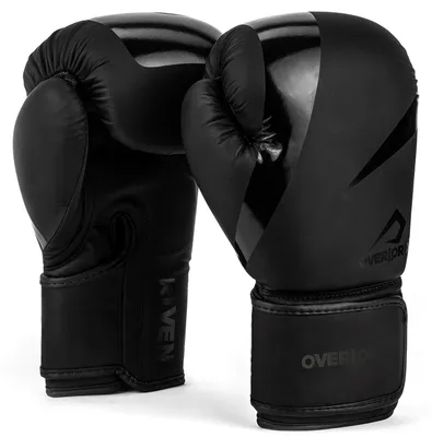 Produktbild von Overlord Riven Boxhandschuhe Schwarz 8 oz.